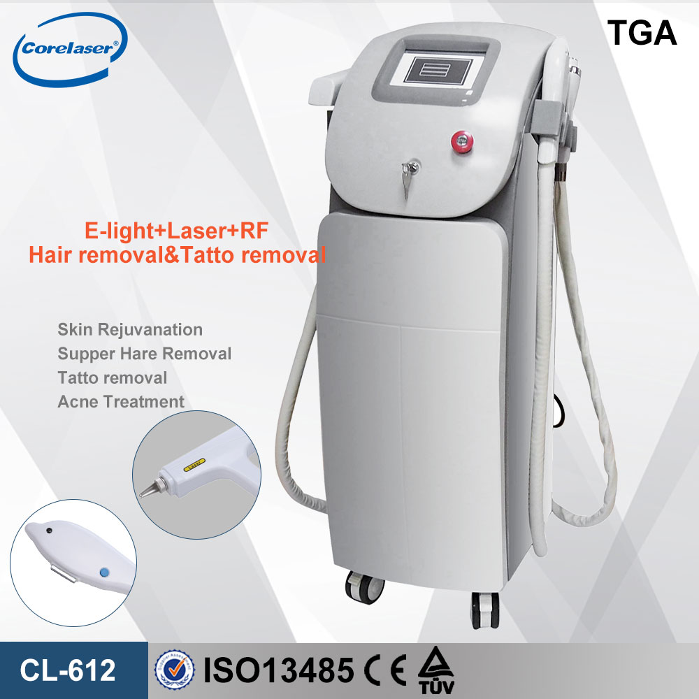 IPL machine+Nd:Yag Laser+RF CL-612