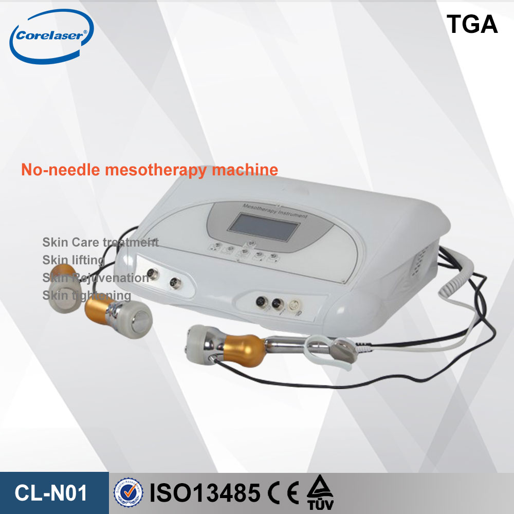 No-needle mesotherapy machine